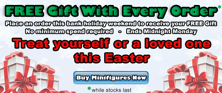 Free gift this Easter with The Minifigure Store
