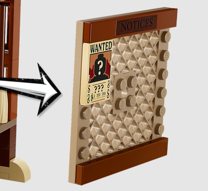 LEGO one piece bounty board 75636
