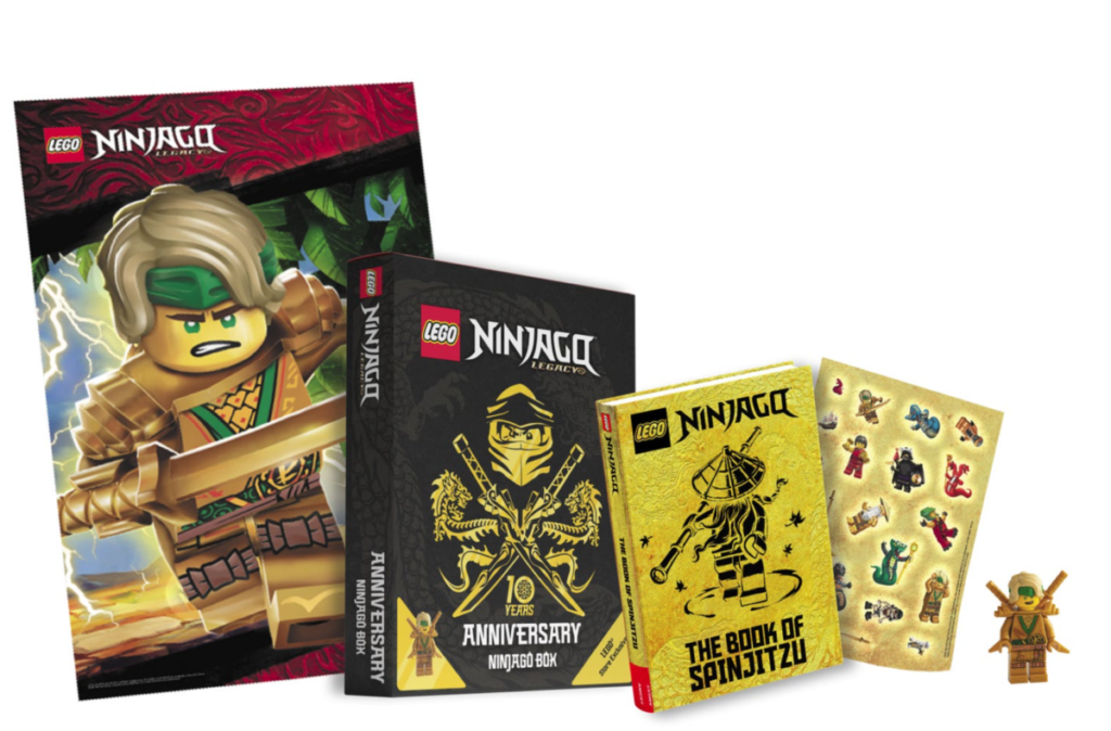LEGO NINJAGO 5007024 anniversary box contents 1024x674
