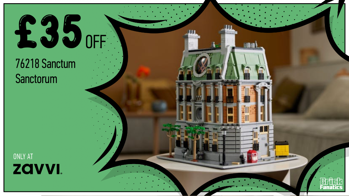 Marvel at the huge Zavvi discount on LEGO 76218 Sanctum Sanctorum