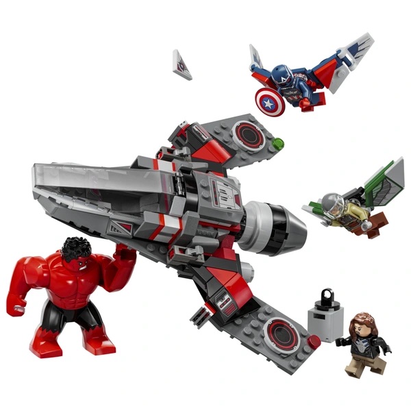 LEGO Marvel 76292 Captain America vs. Red Hulk Battle 7
