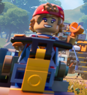 LEGO Fortnite driving 1