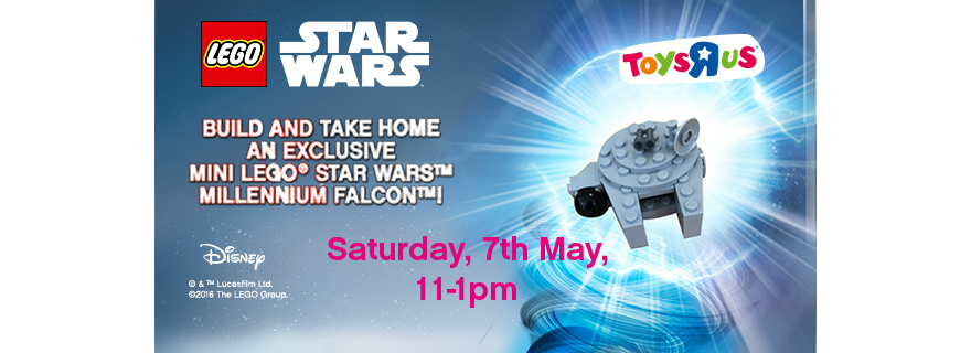 LEGO Star Wars Millennium Falcon Make & Take- Saturday 7th May!