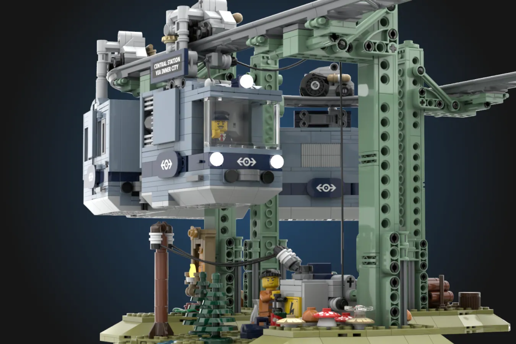 LEGO Ideas Working Suspension Railway 11 1024x683