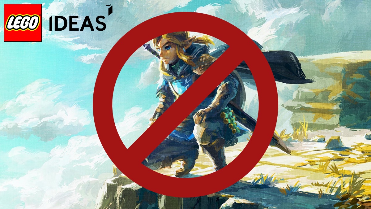 LEGO bans The Legend of Zelda projects on LEGO Ideas