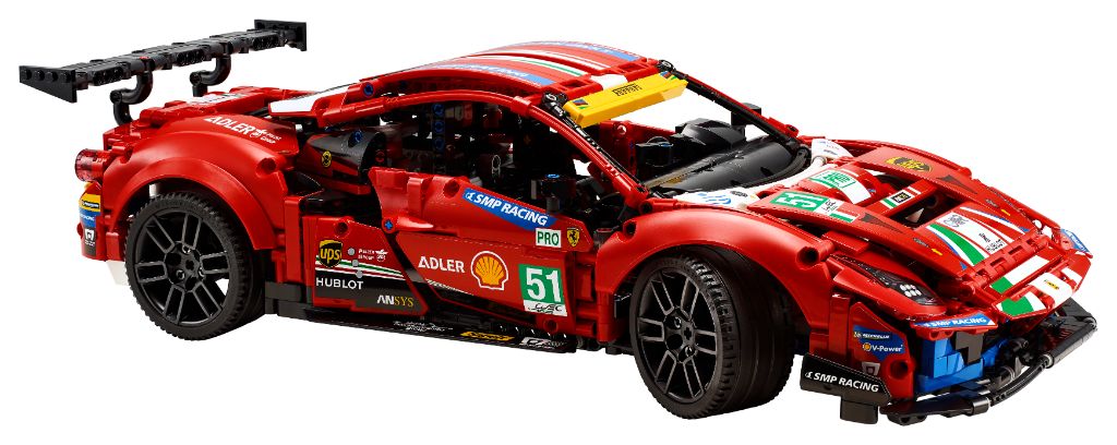 LEGO Technic 42125 Ferrari 488 GTE AF CORSE 51 9