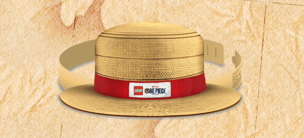 LEGO One Piece Straw Hat Headband
