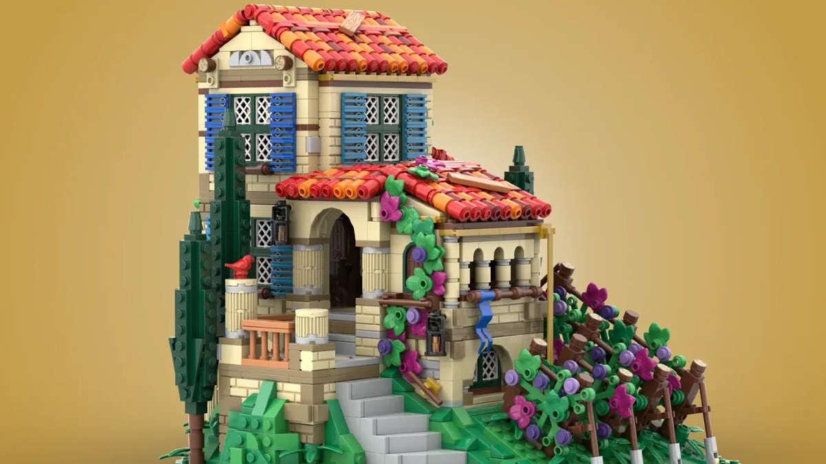 LEGO Ideas 21343 Viking Village fan designer pitches Italian Villa