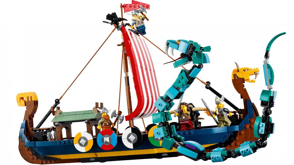 LEGO Creator 3-in-1 summer 2022 sets, including Viking ship, out now