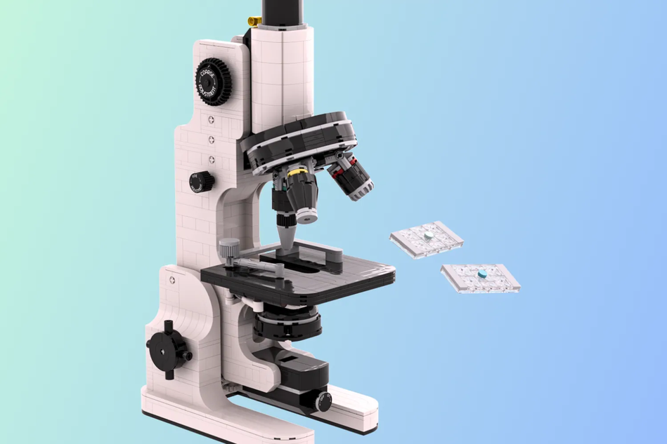 LEGO Ideas Functional Microscope 3