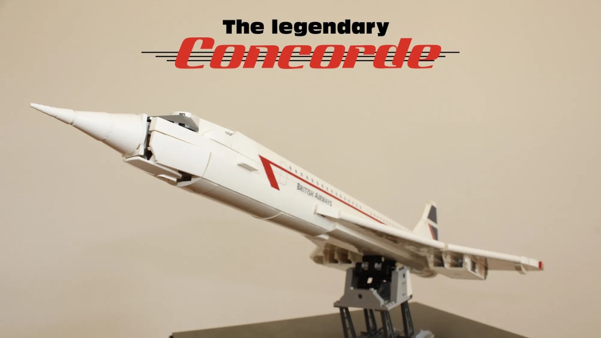 Legendary Concorde soars to 10,000 votes on LEGO Ideas