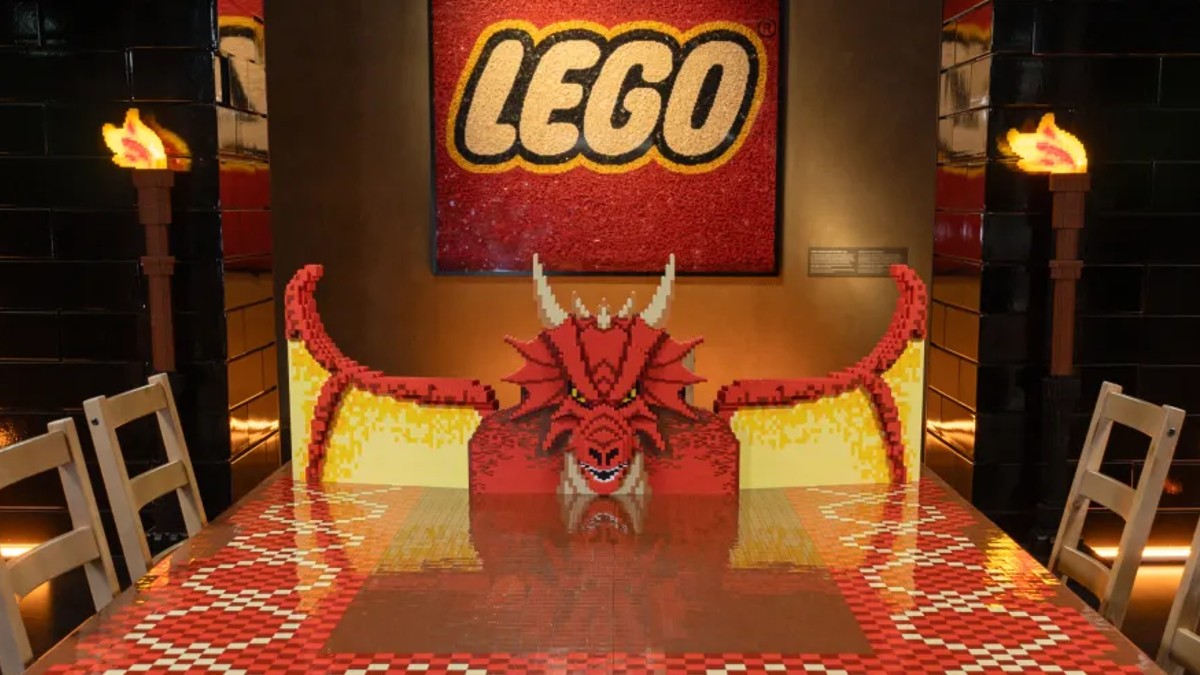 LEGO unveils custom 140,000-piece Dungeons & Dragons table