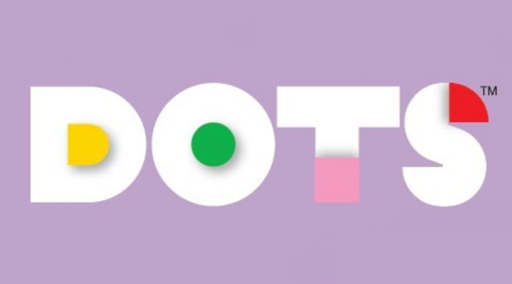 Dotting the LEGO HOUSE OF DOTS
