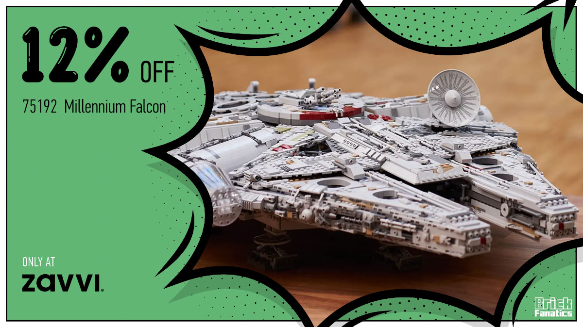 £85 off LEGO Star Wars 75192 Millennium Falcon at Zavvi
