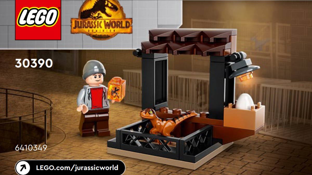 New LEGO Jurassic World Dominion set and  instructions revealed