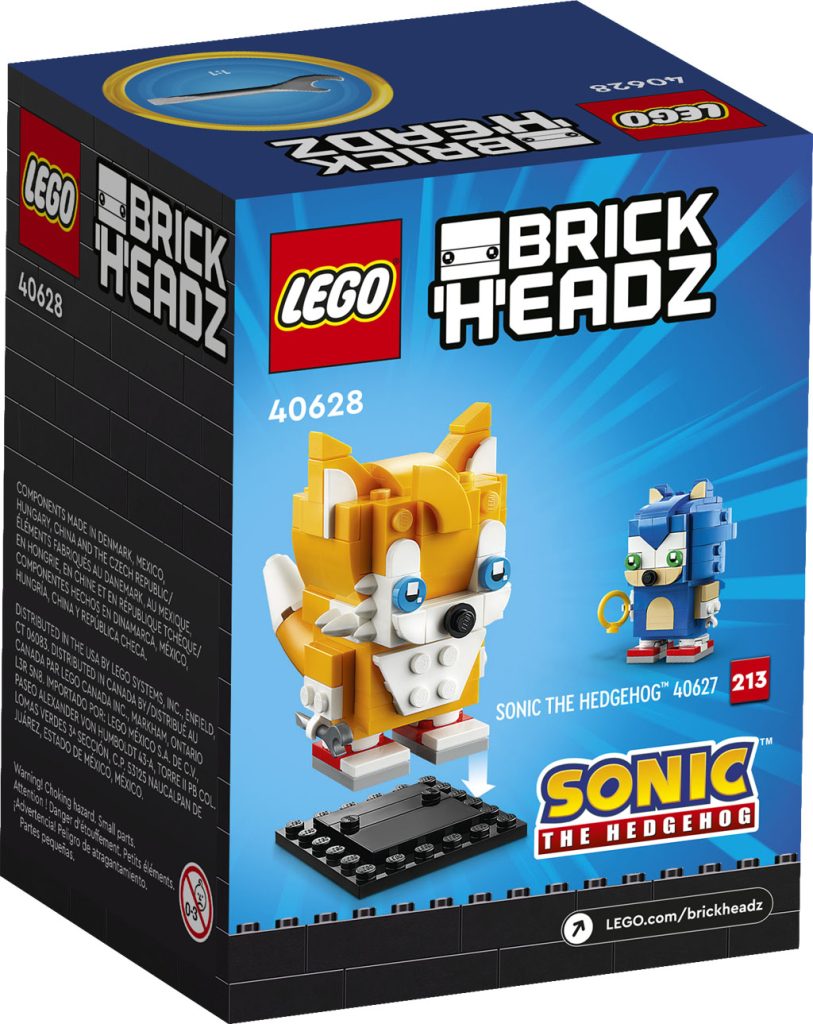 LEGO BrickHeadz 40628 Miles Tails Prower 2 813x1024