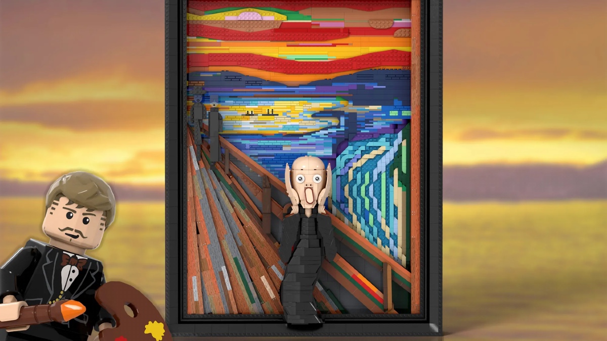 LEGO Ideas The Scream featured