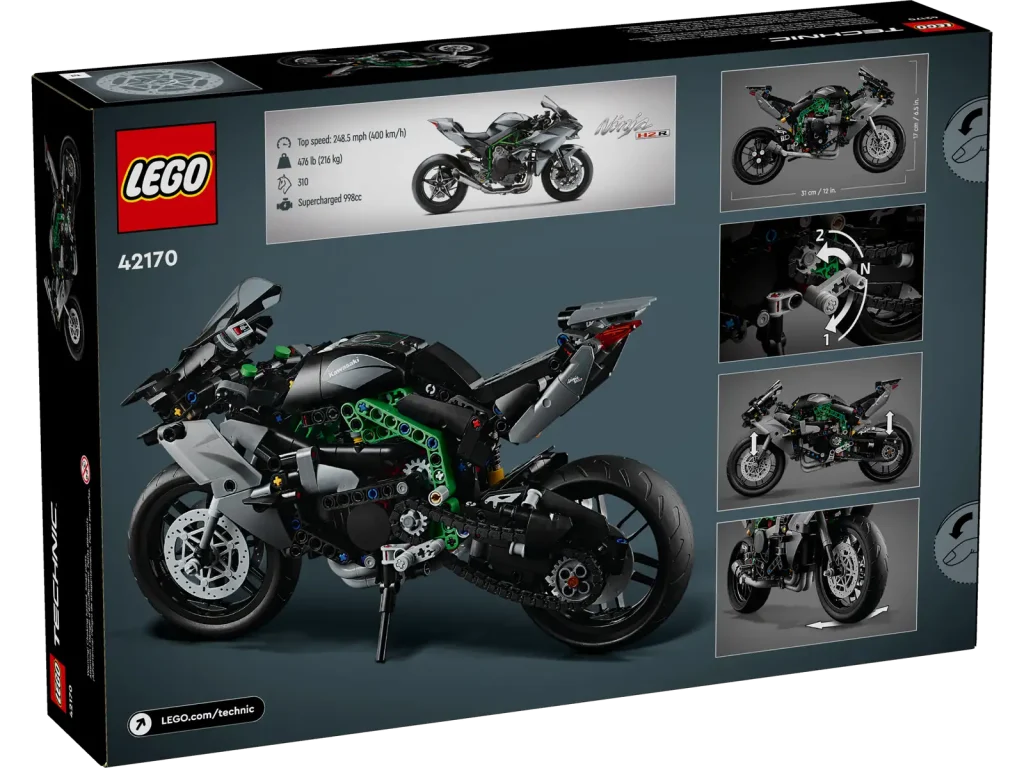 LEGO Technic 42170 Kawasaki Ninja H2R Motorcycle Box 2 1024x768