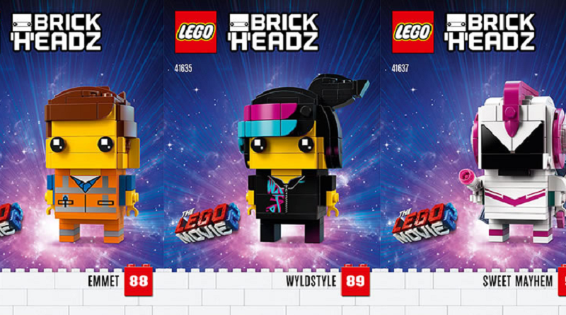 LEGO BrickHeadz The LEGO Movie 2: The Second Part sets revealed