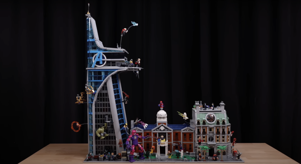 Solid Brix Studios LEGO 76294 X Mansion scale 2 1024x559