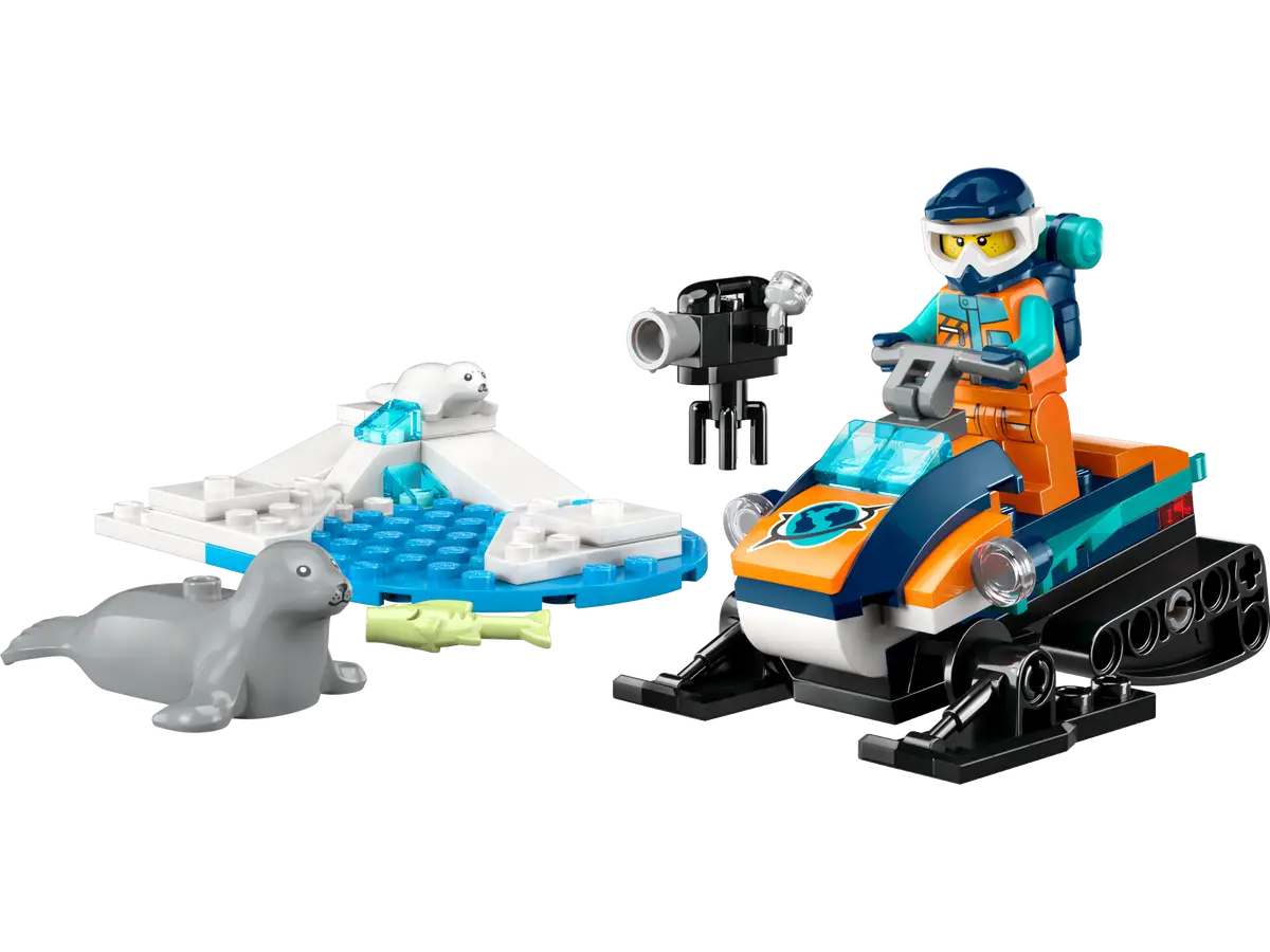LEGO City 60376 Arctic Explorer Snowmobile 1