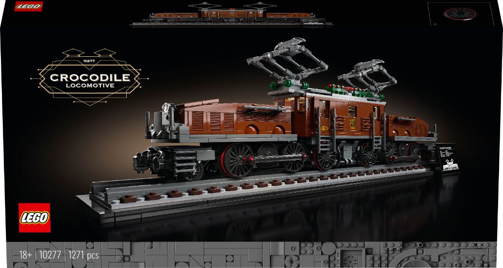 LEGO 10277 Crocodile Locomotive 13