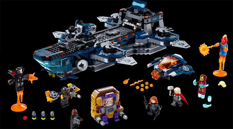 LEGO Marvel 76153 Avengers Helicarrier gets full image gallery