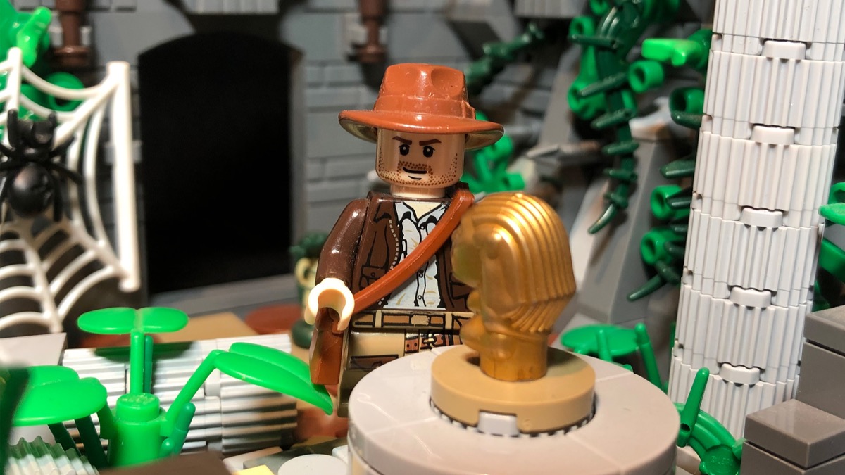 Indiana Jones and the belated anniversary LEGO Ideas project