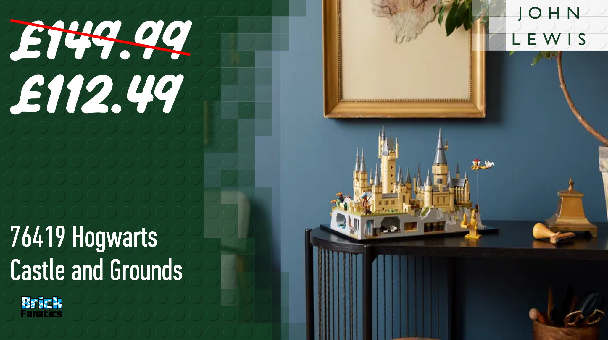 25% off the latest LEGO Harry Potter Hogwarts Castle