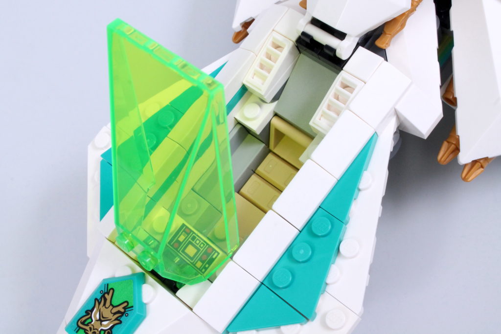 LEGO Monkie Kid 80020 White Dragon Horse Jet review 14