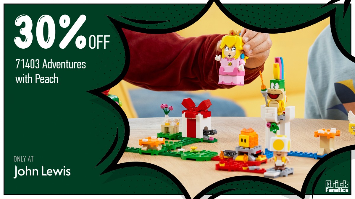 Bumper LEGO Super Mario deals available in John Lewis Black Friday sale