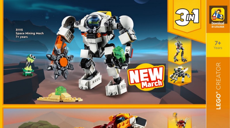LEGO Creator 3-in-1 is heading back into space in 2021