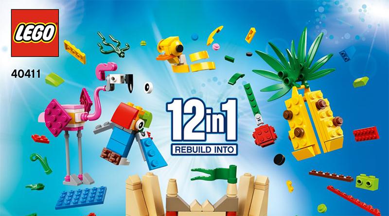 Free LEGO 40411 Creative Fun 12-in-1 deal starts today