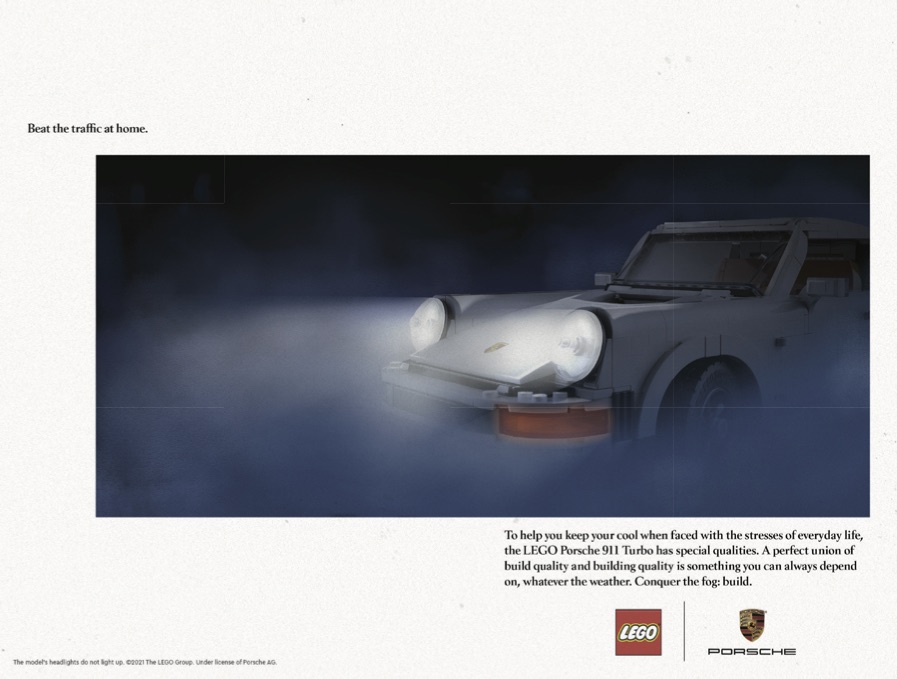 LEGO 10295 Porsche 911 art print 4