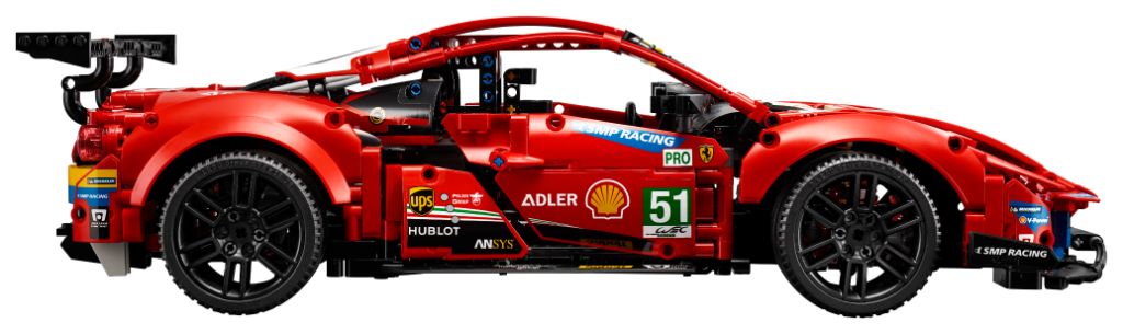 LEGO Technic 42125 Ferrari 488 GTE AF CORSE 51 2