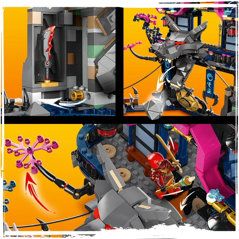 LEGO NINJAGO 71813 Wolf Mask Shadow Dojo 3