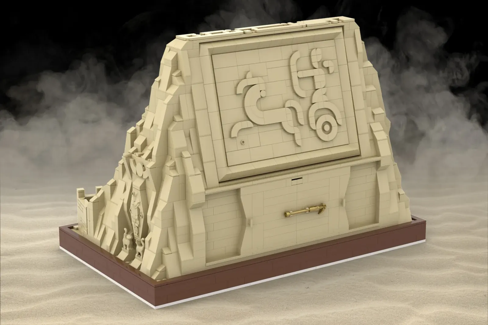 LEGO Ideas Great Temple of Abu Simbel 3