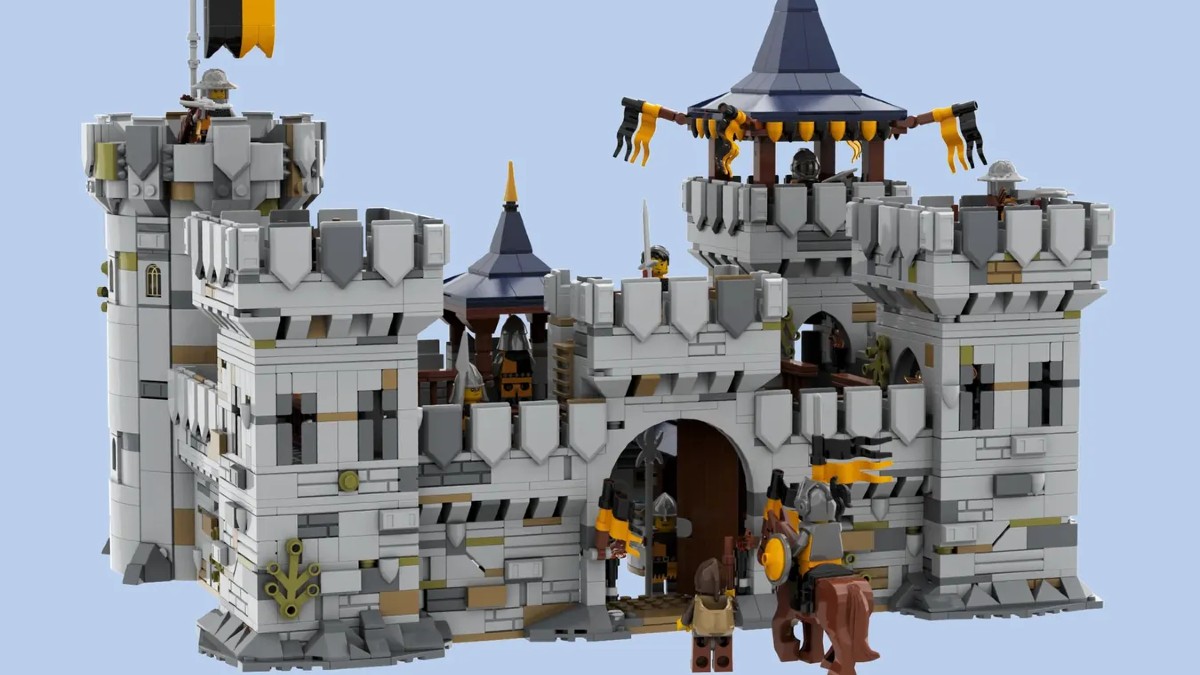 Another LEGO Ideas castle project has reached the review stage