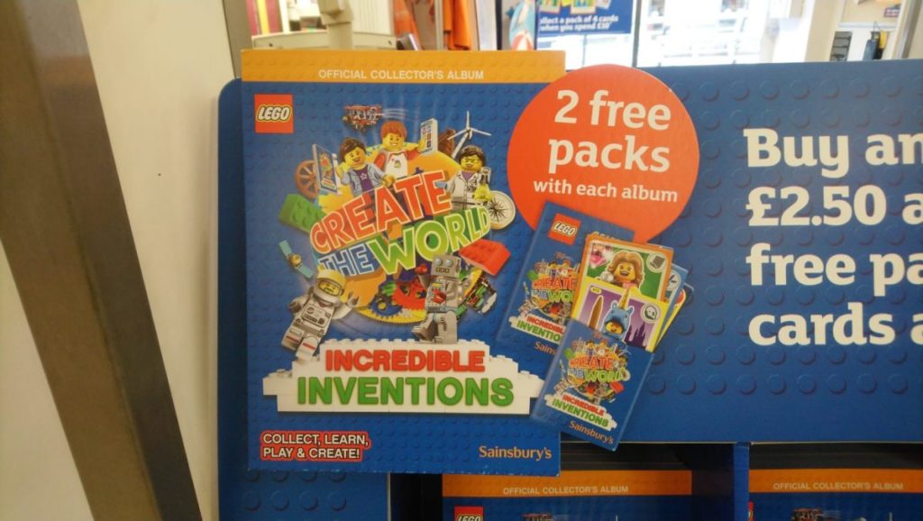 LEGO Create the World: Incredible Inventions arrives at Sainsbury’s stores