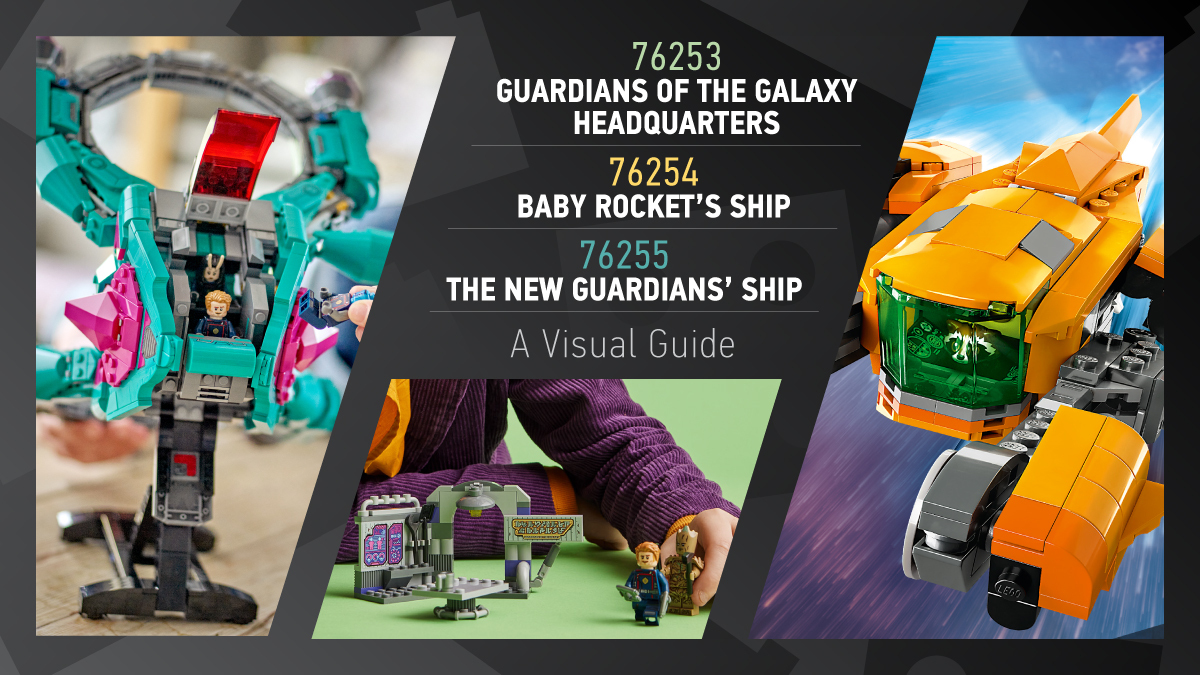 LEGO Marvel Guardians of the Galaxy Vol. 3 sets visual tour and gallery