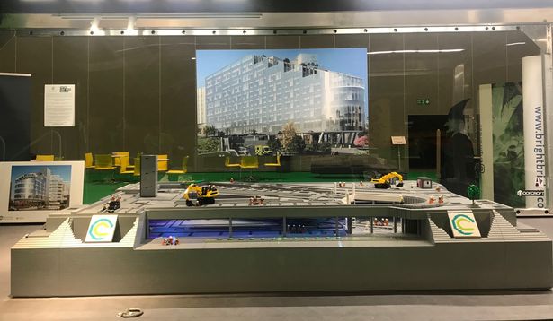 The Big LEGO Brick Hospital revealed to the public