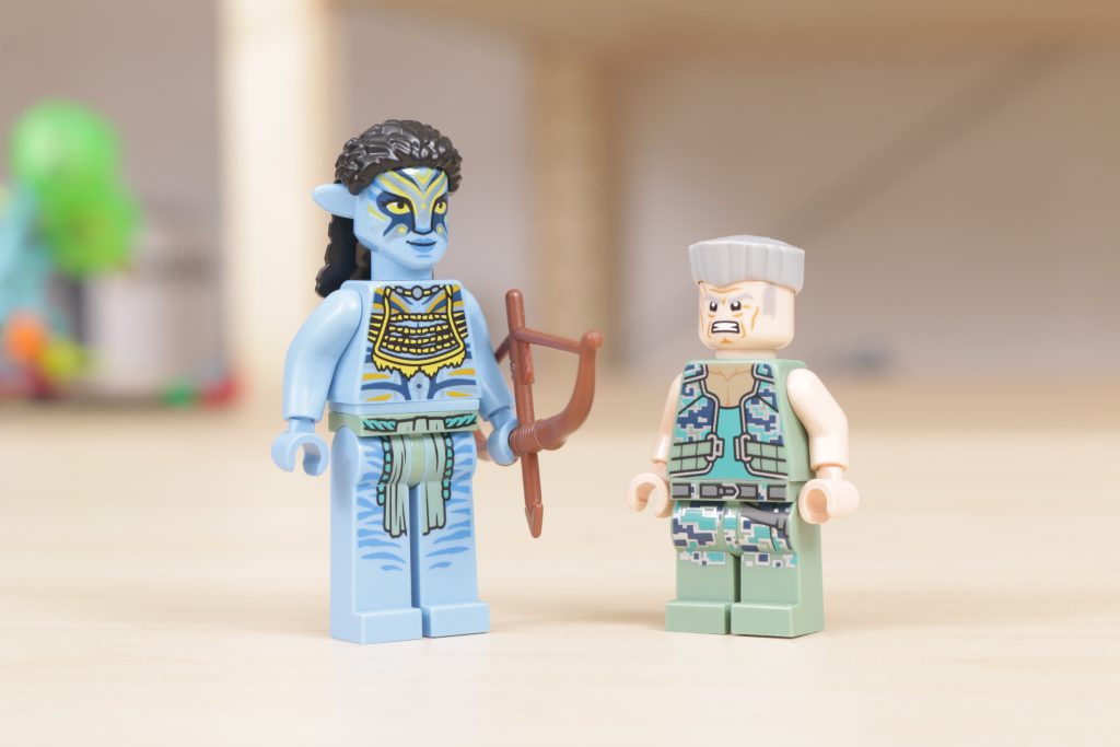 LEGO Avatar 75571 Neytiri Thanator vs. AMP Suit Quaritch review 29 1024x683