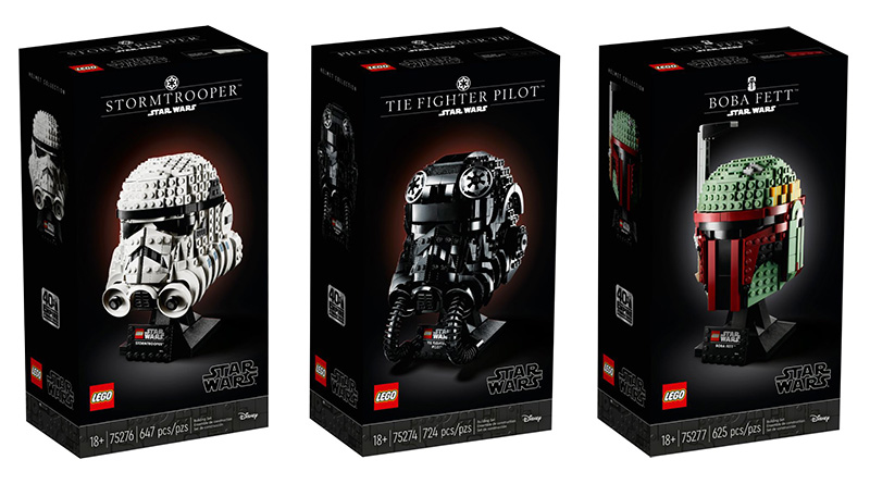 New LEGO Star Wars helmet and D-O sets available early