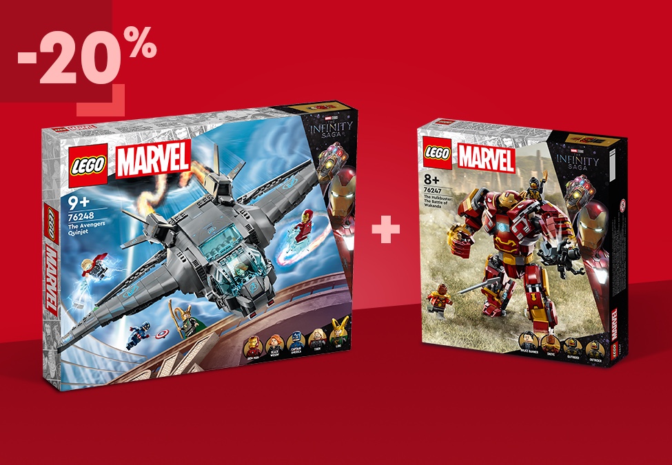 LEGO Marvel 5008117 Hero Bundle