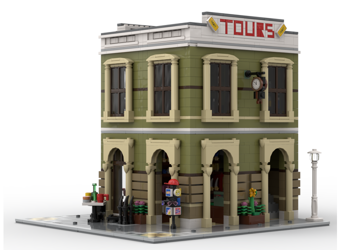LEGO Icons 10326 brick architect expansion 1