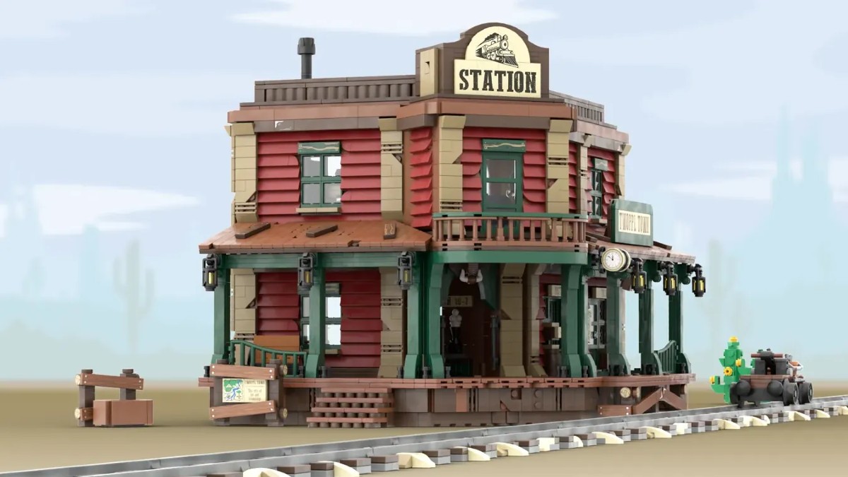 The Wild West could be next for LEGO Ideas as train station hits 10K
