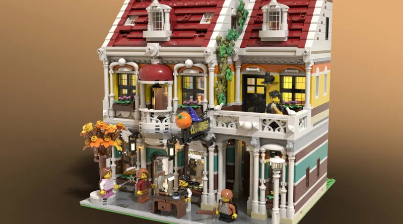 A costume shop is dressed for success and 10K supporters on LEGO Ideas