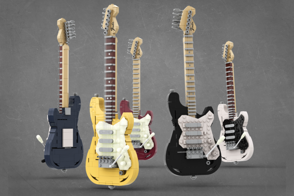 LEGO Ideas Legendary Stratocaster 1024x683