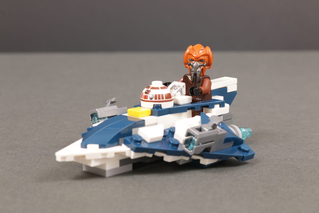 LEGO Star Wars 75400 Plo Koons Jedi Starfighter Microfighter review 2 1024x683