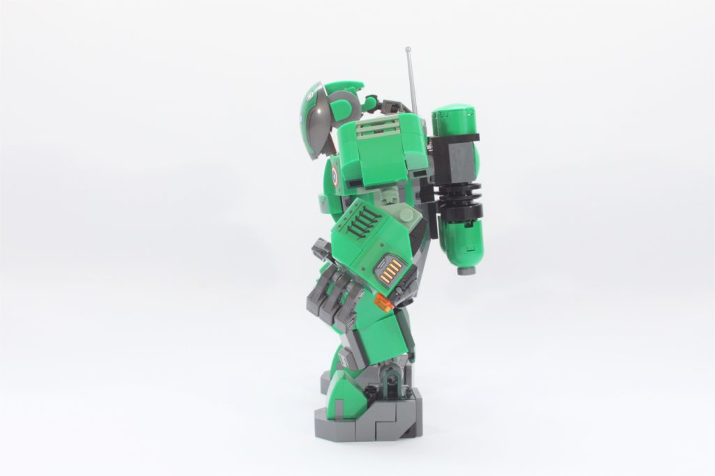 LEGO Marvel 76201 Captain Carter and the Hydra Stomper review spin 1